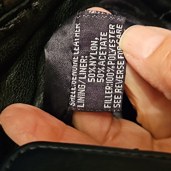 Sunriders Western Wear Turquoise & Black Fringe Bone Bead Riders Jacket sz L - Picture 12 of 13